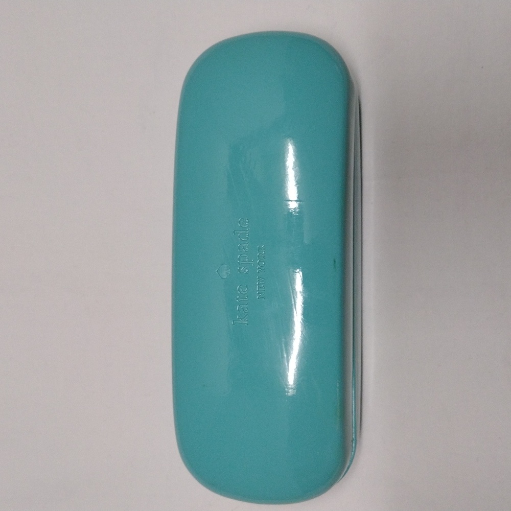 Kate Spade New York Aqua Blue Claim Shell Hard Case Only Wink Wink EC#4